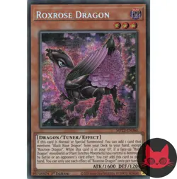 Yugioh Roxrose Dragon MP22-EN060 Secret Rare 1st Edition NM - Image 1