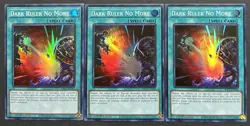 YUGIOH 3x Dark Ruler No More RA01-EN060 Super Rare NM/Mint - Image 1