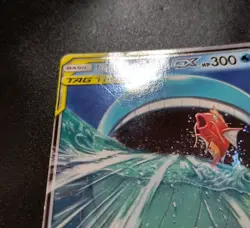 Magikarp & Wailord GX SM166 Standard Size Full Art Black Star Promo Card HP - Image 2