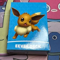 POKEMON TCG! Battle Academy Eevee V 60 Card Deck with Box - Image 1