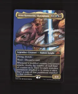 Arna Kennerud, Skycaptain 0371 Modern Horizons 3 BORDERLESS Mythic MTG Card NM - Image 1