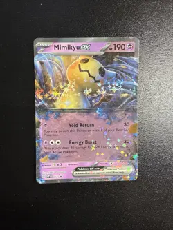 FREE SHIPPING Mimikyu ex 004 Sv: Scarlet & Violet Promo Cards Holo - Image 1