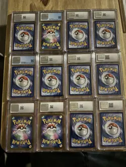 (12 Graded Cards Lot) Pokemon Graded CGC 9.5-7.5 - Image 2