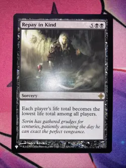 Repay in Kind 125/248 The List Reprints Rare NM English Magic The Gathering Card - Image 2
