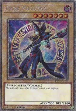RA04-EN106 Dark Magician Alt Art - Platinum Secret Rare Card 1st Edition - Image 1