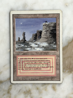 MTG - PLATEAU - REVISED 1994 DUAL LAND 3RD ED - Image 1