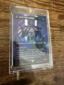 Cecil, Dark Knight (Borderless) (Surge Foil) Final Fantasy Foil - Image 1