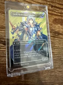 Cecil, Dark Knight (Borderless) (Surge Foil) Final Fantasy Foil - Image 2