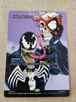 Infernal Grasp - #18 (Borderless) Marvel Universe Spider Man Regular - Mtg - Image 1