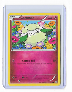 COTTONEE 55/98 - 2015 XY ANCIENT ORIGINS NON HOLO POKEMON CARD - FREE SHIPPING - Image 1