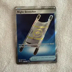 Night Stretcher 173/132 Pokemon TCG Mega Evolutions Full Art Ultra Rare NM - Image 1