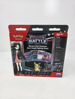 Pokemon TCG Rival Battle Deck Marnie Promo Box - Marnie's Morpeko - Sealed - Image 2