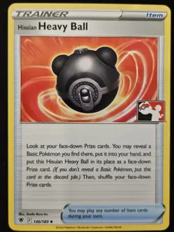 Hisuian Heavy Ball 146/189 Play! Prize Pack Series 3 Promo Pokemon TCG 2023 NM - Image 1