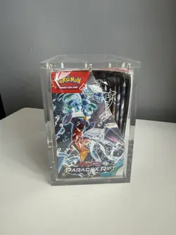 Pokemon TCG Paradox Rift Booster Box 36 Packs New & Sealed with Acrylic Case - Image 3