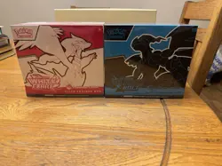 Pokemon Black Bolt and White Flare Pokemon Center ETB Sealed Elite Trainer Box's - Image 1