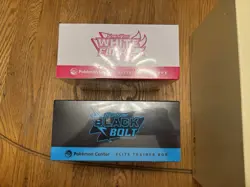 Pokemon Black Bolt and White Flare Pokemon Center ETB Sealed Elite Trainer Box's - Image 5
