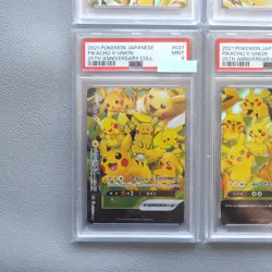 Pokemon PSA9 MINT Pikachu V-UNION RRR 025/028 25th 2021 4set Japanese PS151 - Image 4