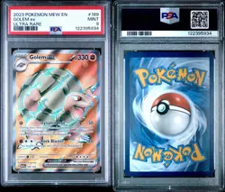 Pokemon - Mew EN-151 Golem Ex Ultra Rare 189 2023 PSA 9 - Image 3