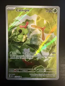 Caterpie - 172/165 - SV: Scarlet & Violet 151 - Illustration Rare - Pokemon TCG - Image 1
