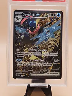 2024 Pokemon SVP Greninja EX SFA Scarlet & Violet Special Illustration 132 PSA 8 - Image 3