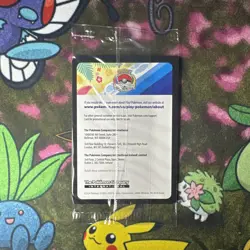 Pokemon Pikachu Promo World Championships 2024 Stamp (SVP190) SEALED - Image 2