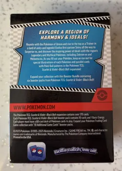 🔥Pokemon Scarlet & Violet Black Bolt Booster Bundle 6 Packs - Fast Shipping - Image 2