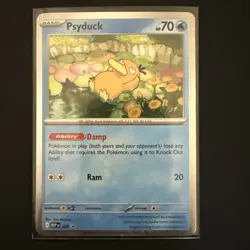 Psyduck 007 Black Star Promo Mega Evolution Pokemon TCG - Image 1