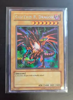 Red-Eyes B. Dragon PCJ-EN001 Prismatic Secret Rare Unlimited Edition MP - Image 1