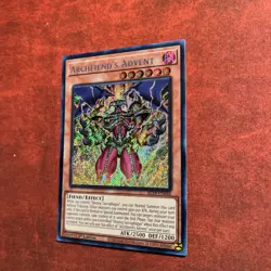 YU-GI-OH! Archfiend’s Advent Secret Rare 1st Edition BLTR-EN046 - Image 4