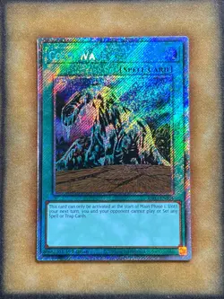 Yugioh Cold Wave RA03-EN104 Platinum Secret Rare 1st Ed NM - Image 1