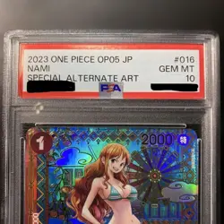 PSA10 Nami OP01-016 OP08-106 Special Art One Piece Card Game Japanese Gem Mint - Image 3