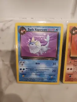 Pokemon Card Dark Vaporeon, Flareon, Jolteon - Team Rocket Set - Image 2
