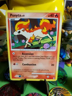 Pokemon TCG Vintage 2009 Arceus Set Ponyta 46/99 NM/M Non Holo Rare Card ^_^ - Image 1