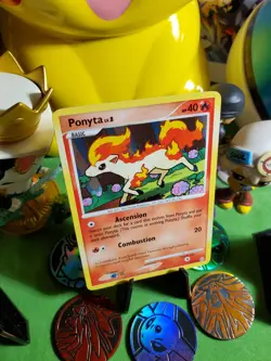 Pokemon TCG Vintage 2009 Arceus Set Ponyta 46/99 NM/M Non Holo Rare Card ^_^ - Image 3