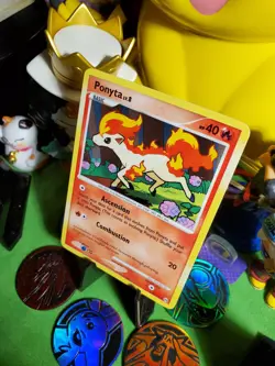 Pokemon TCG Vintage 2009 Arceus Set Ponyta 46/99 NM/M Non Holo Rare Card ^_^ - Image 4