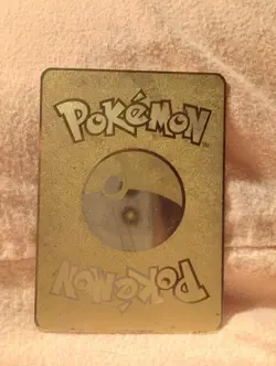 Pokemon Tcg Card Mewtwo GX Full Art 300HP Gold Foil Fan Art Pk2 - Image 2