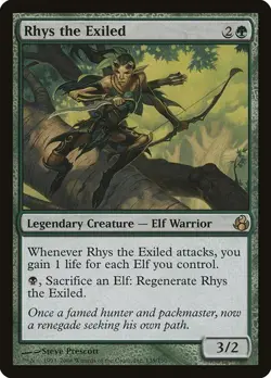 MTG - Rhys the Exiled - Morningtide - Magic the Gathering - Image 1