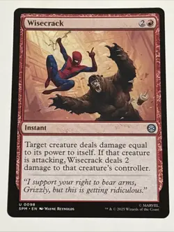 MTG Universes Beyond: Spider-man Wisecrack 0098 NM - Image 1