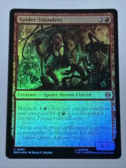 MTG Universes Beyond: Spider-man Spider-Islanders Foil 0091 NM - Image 1