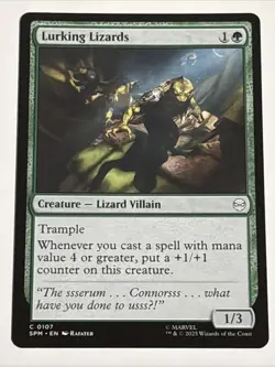 MTG Universes Beyond: Spider-man Lurking Lizards 0107 NM - Image 1