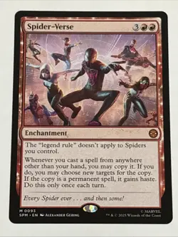 MTG Universes Beyond: Spider-man Spider-Verse 0093 NM Mythic - Image 1