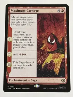 MTG Universes Beyond: Spider-man Maximum Carnage 0083 NM Rare - Image 1