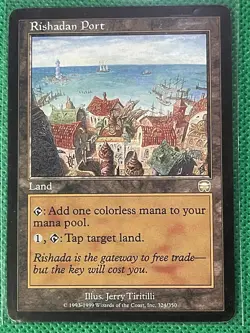 MTG " Rishadan Port " from Mercadian Maques - Image 1