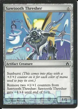 MTG Magic the Gathering FIFTH DAWN Sawtooth Thresher Artifact Creature 149 /165 - Image 1
