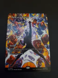 MTG Thrill of Possibility 0028 Regular (Borderless) NM Spider-Man - Image 1