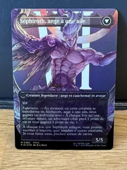 Mtg FIN Final Fantasy - Sephiroth, Fabled SOLDIER FR- Foil-NM French - Image 2