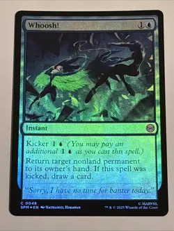 MTG Universes Beyond: Spider-man Whoosh! Foil 0048 NM - Image 1