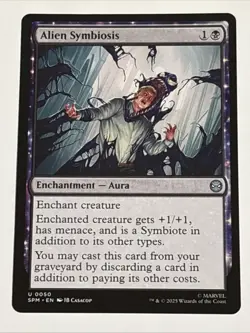MTG Universes Beyond: Spider-man Alien Symbiosis 0050 NM - Image 1