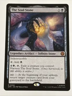 MTG Universes Beyond: Spider-man The Soul Stone 0066 NM Mythic - Image 1