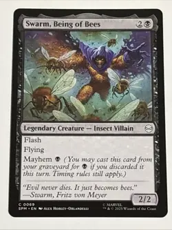 MTG Universes Beyond: Spider-man Swarm, Being of Bees 0069 NM - Image 1